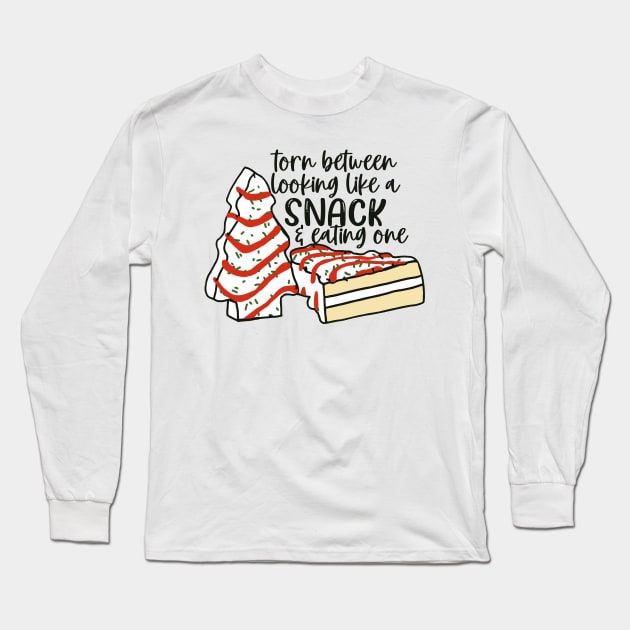 Looking Like A Snack Long Sleeve T-Shirt by MZeeDesigns